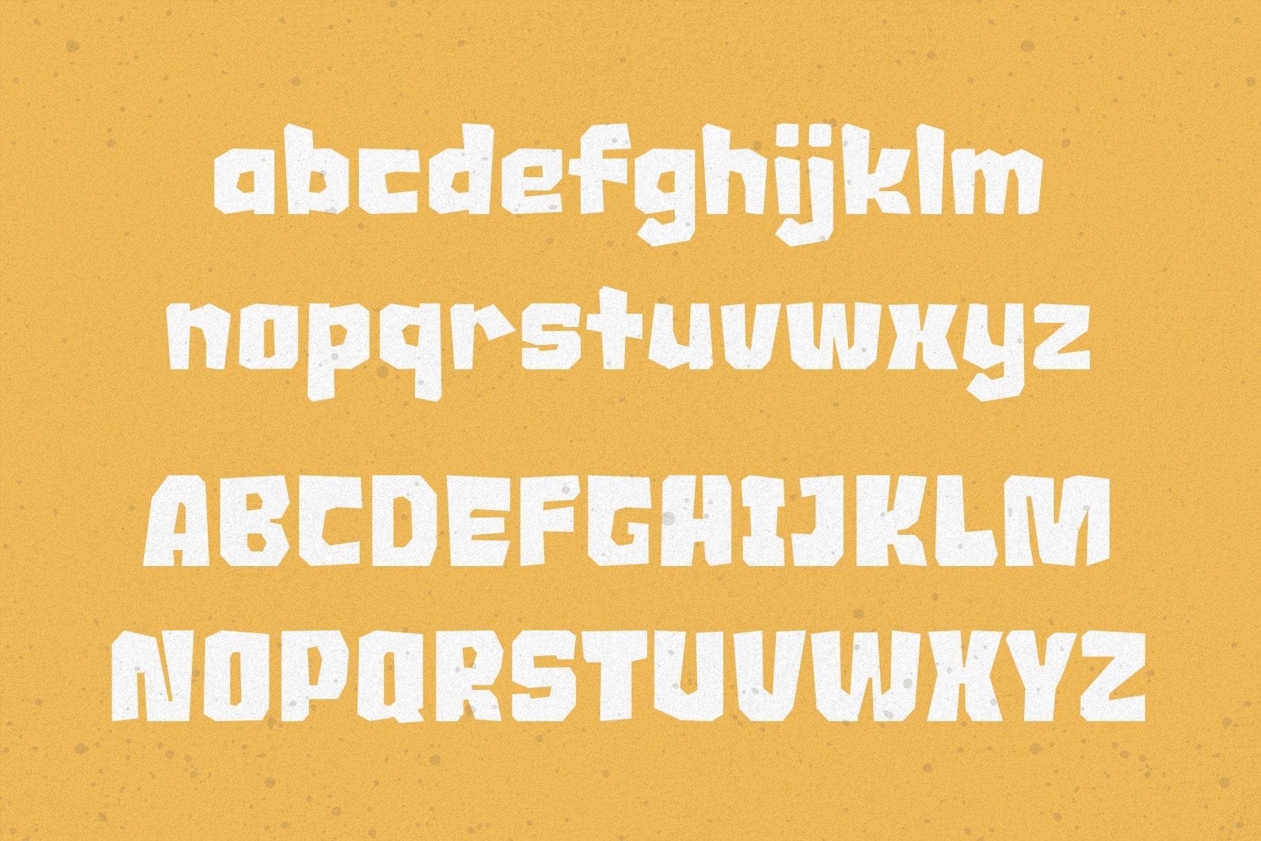 Megalith Solid Typeface Hipfonts