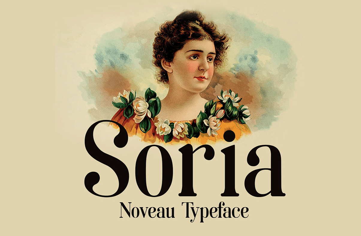 Soria Noveau typeface