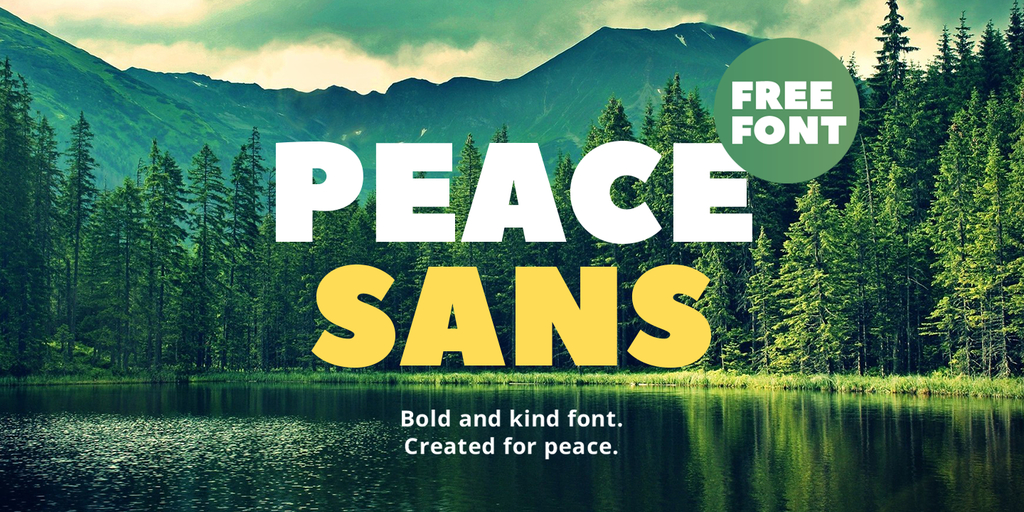 Peace Sans Typeface