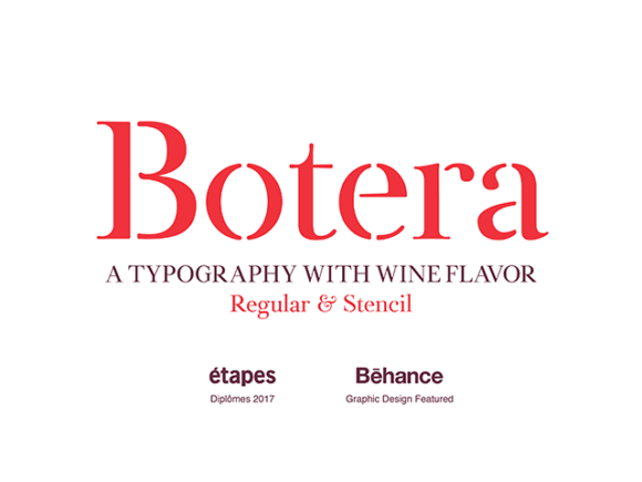 botera-free-font