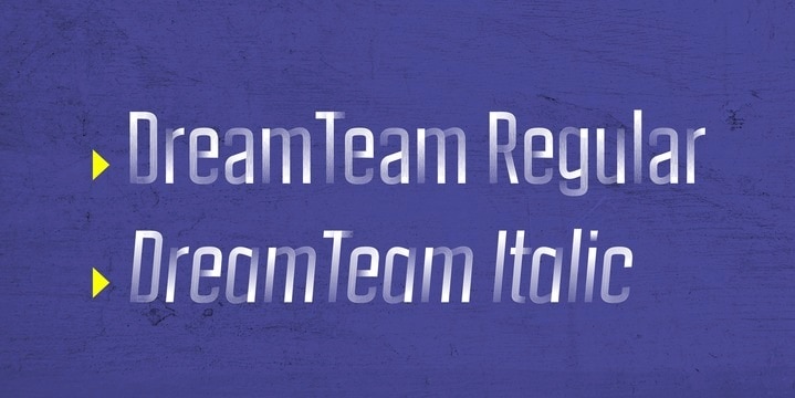 DreamTeam Font Family