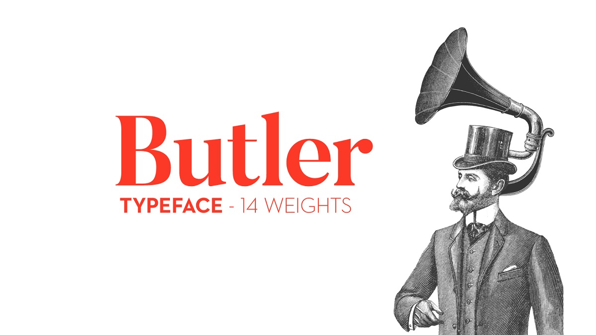 Butler Typeface