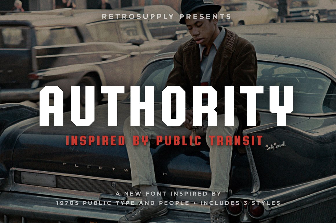 Authority 1970s Public Font