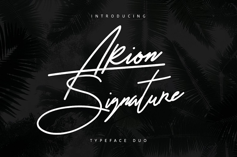 Signature Fonts