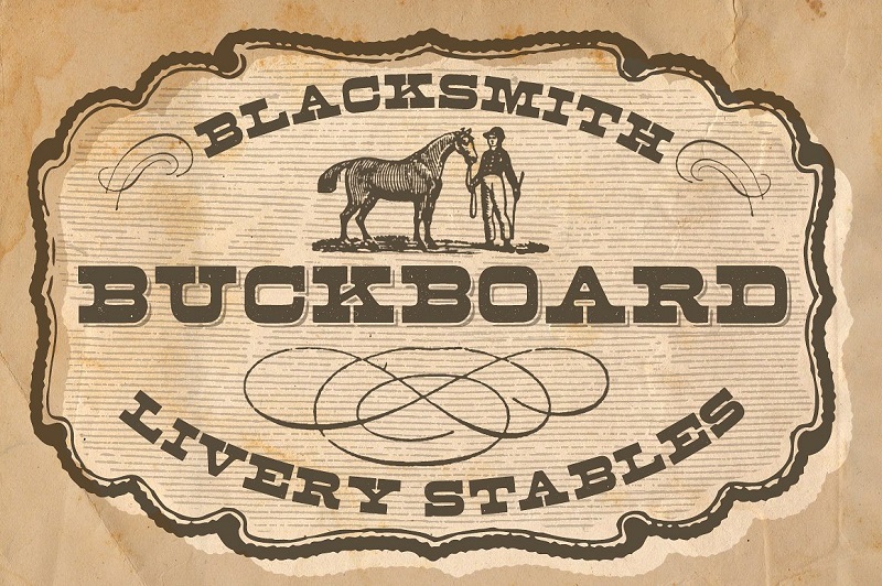 wild west fonts