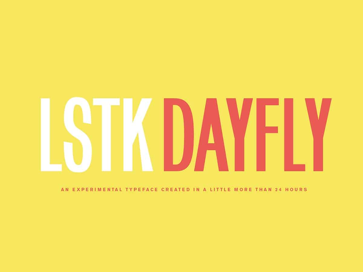 Dayfly Free Font