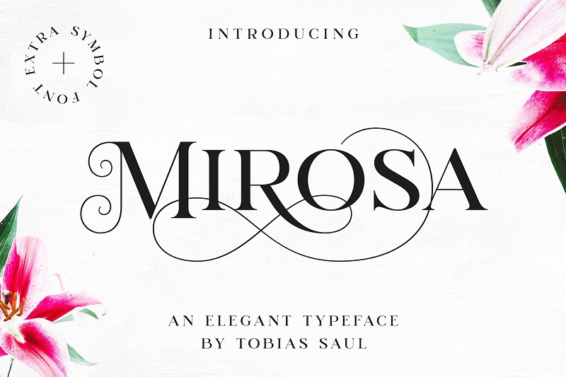 free wedding fonts serif