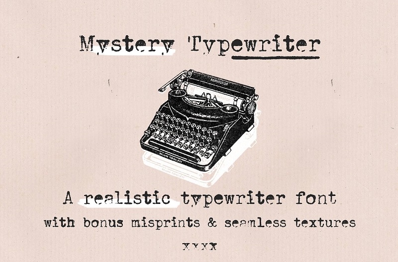 typewriter font wallpaper
