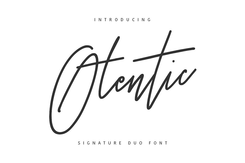 Signature Fonts