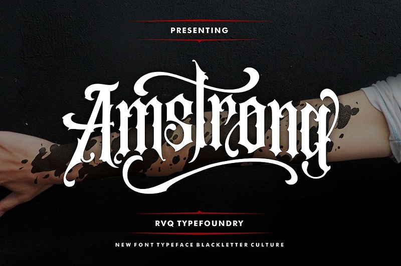 Beautiful Blackletter Fonts