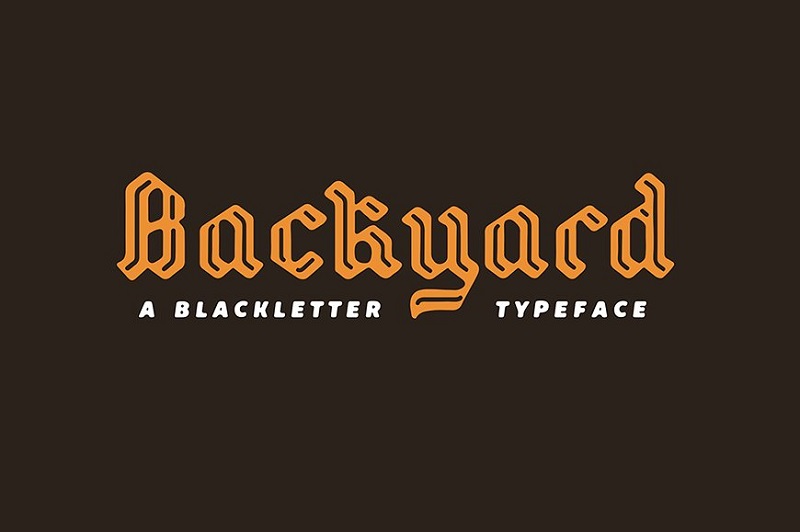 Beautiful Blackletter Fonts