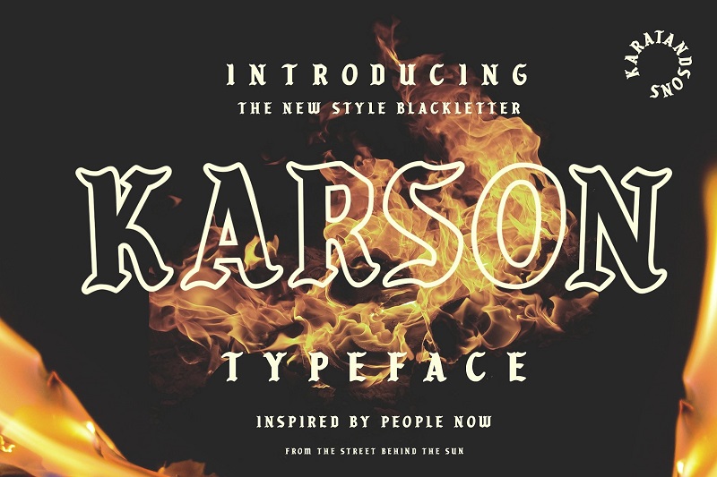 Beautiful Blackletter Fonts