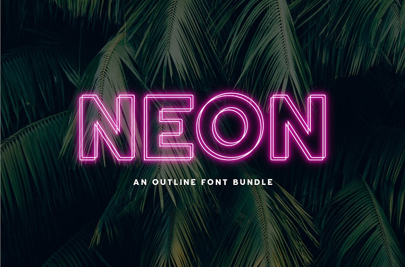 Neon Fonts