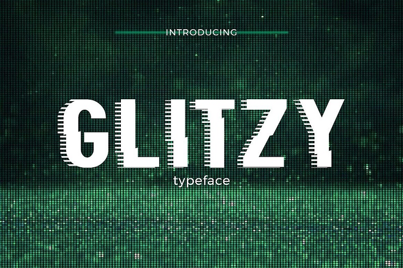 10 Glitch Fonts That Will Help You Step Into The Future Hipfonts