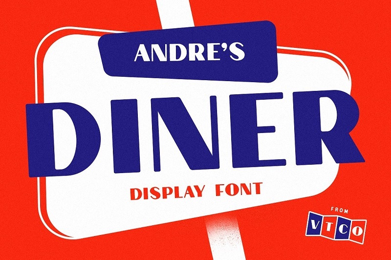 Vintage Diner Fonts 