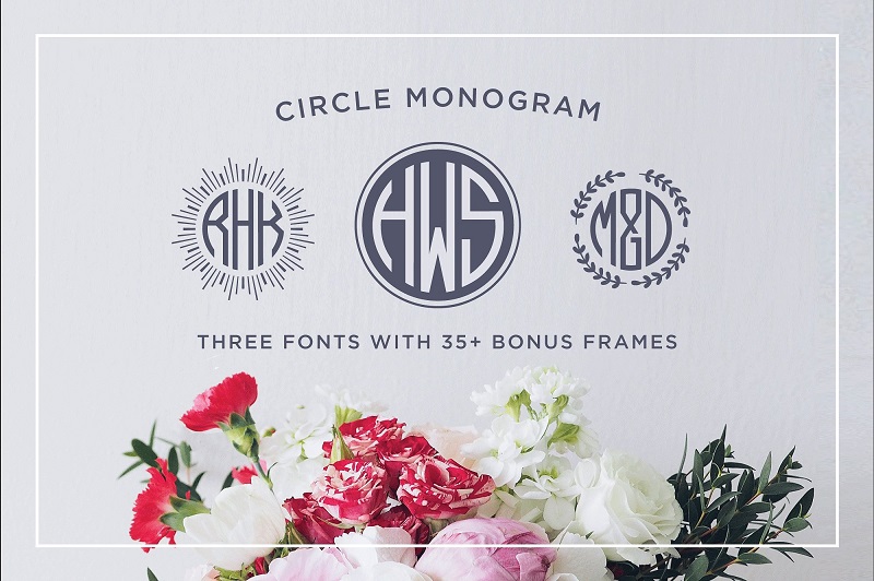 Monogram Fonts 2019