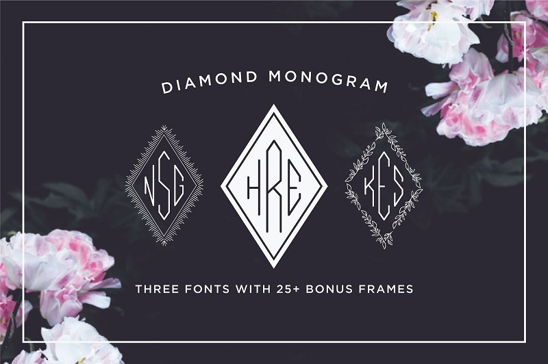 Monogram Fonts 2019