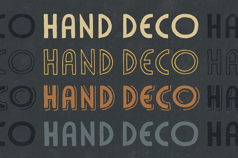 Art Deco Fonts