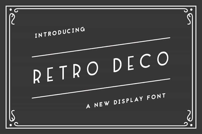 inkscape art deco fonts