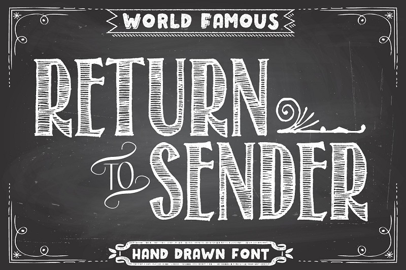 chalkboard art fonts script