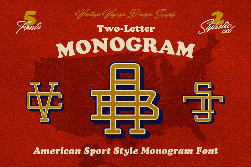 Monogram Fonts 2019