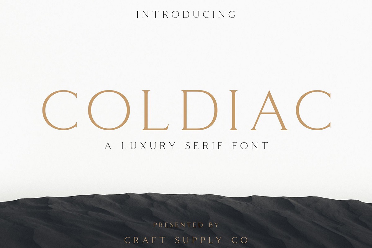 Coldiac Font