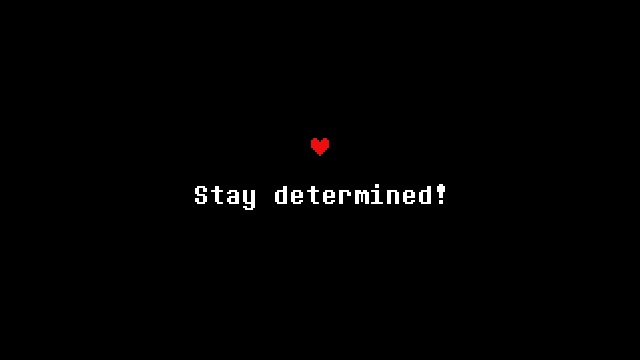 Determination Font