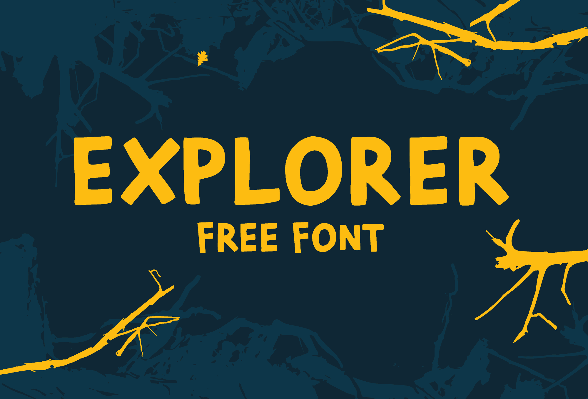 Explorer - Hand Drawn Font