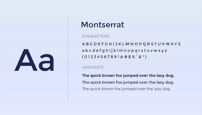 Preserve Traditional Urban Typography With The FREE Montserrat Font Family HipFonts