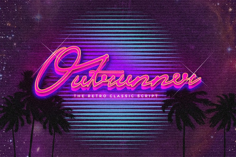 1980s Fonts