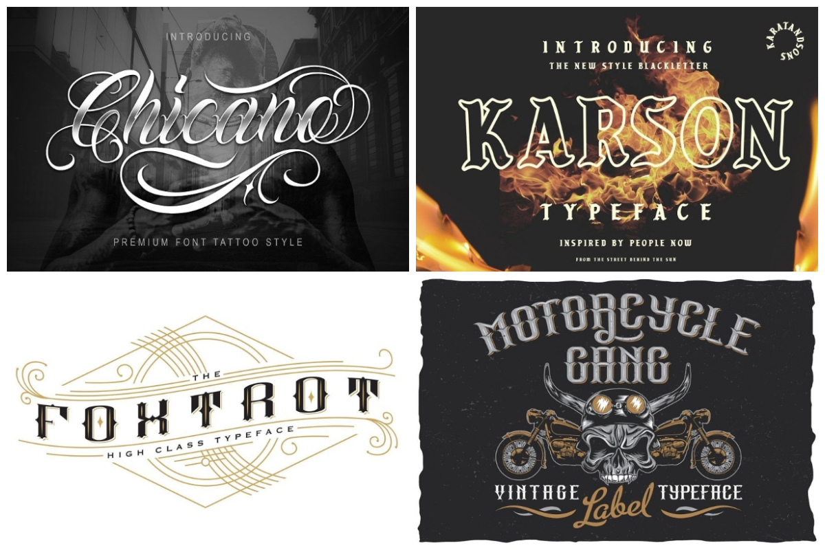 25 Tattoo Fonts To Ink Your Designs In Style Hipfonts