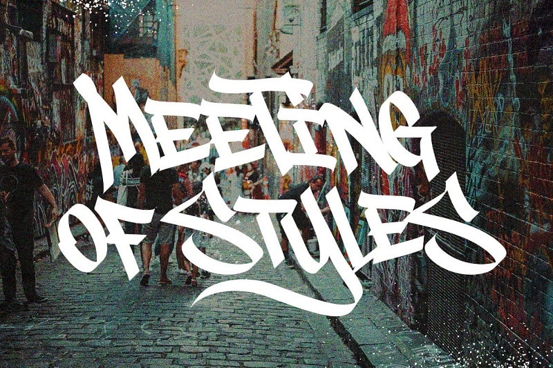 graffiti font