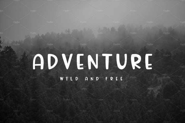 35 Amazing Outdoor Fonts for Your Next Adventure | HipFonts