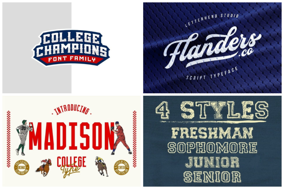 36 of the Best College Fonts That Show Off Your School Spirit HipFonts