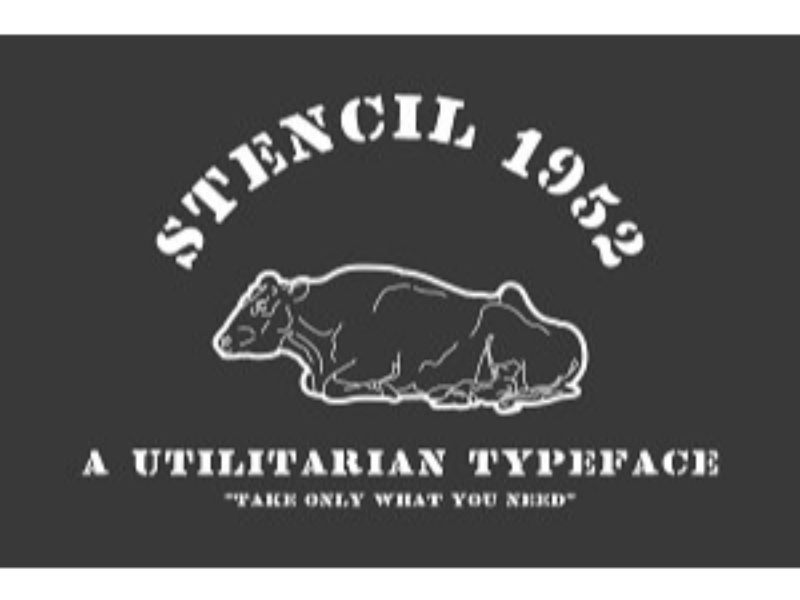 Stencil Fonts