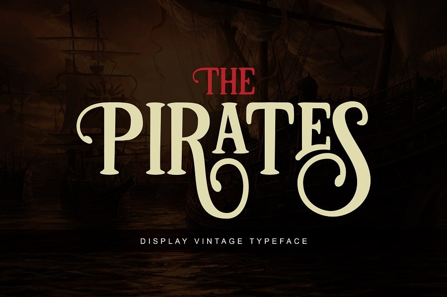 de font pirate fonts