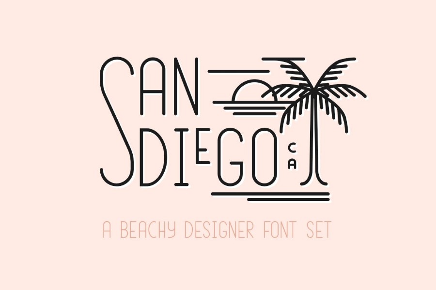 Beach Fonts