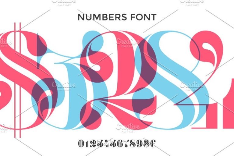 15 Practical Number Fonts To Display Numbers in Style | HipFonts