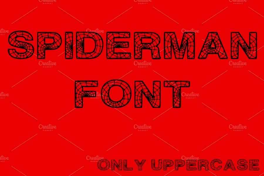 superhero font