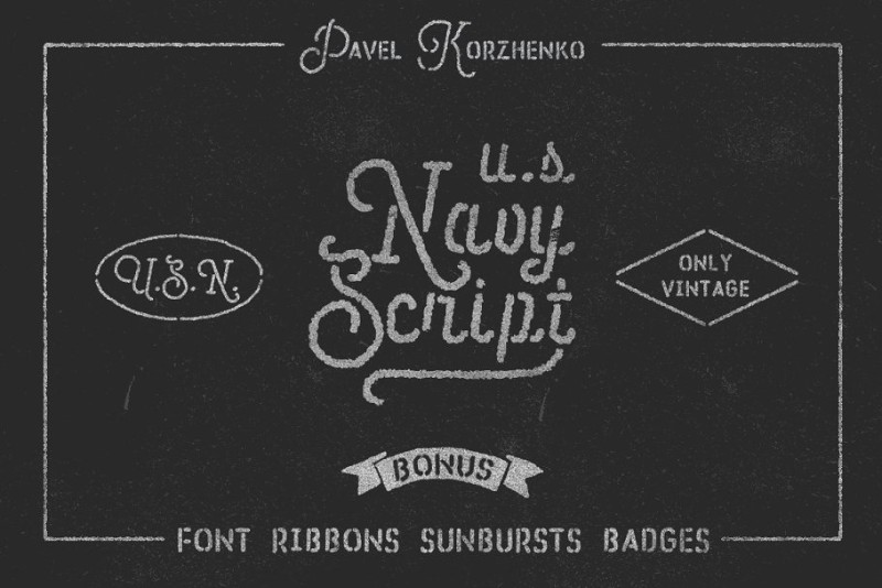 nautical fonts