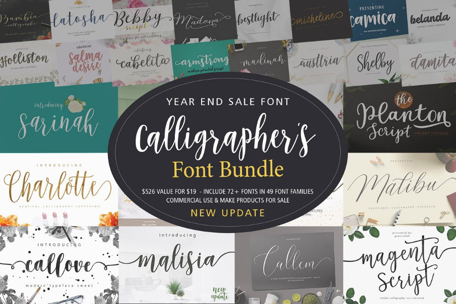 19 Font Bundles To Save You Time And Money On Your Next Project Hipfonts