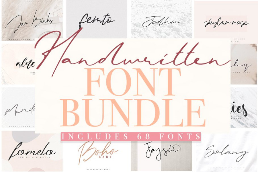 Download Free 19 Font Bundles To Save You Time And Money On Your Next Project Hipfonts Fonts Typography
