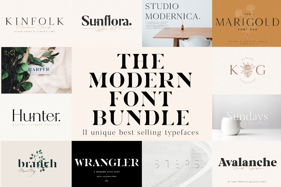 Download 19 Font Bundles To Save You Time And Money On Your Next Project Hipfonts