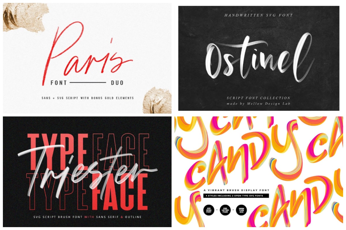 23 Dazzling Svg Fonts To Make Your Designs Pop Hipfonts