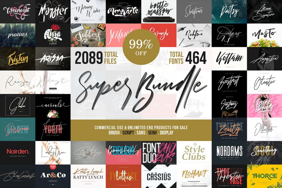 19 Font Bundles To Save You Time And Money On Your Next Project Hipfonts