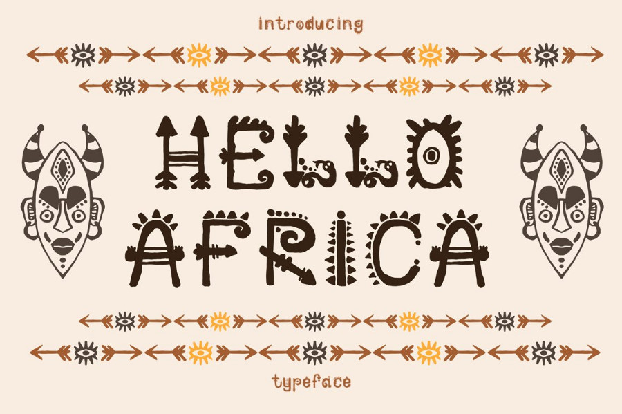 African Fonts That Are Wild And Wonderful Hipfonts