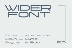 46 Popular Wide Fonts To Make Your Designs Stand Out | HipFonts
