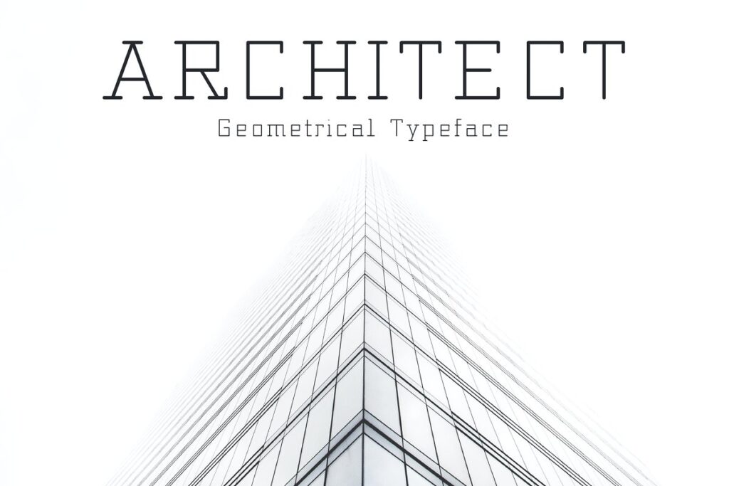32 Architectural Fonts That Are Bold And Contemporary HipFonts