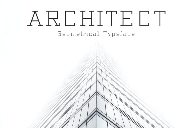 34 Architectural Fonts That are Bold and Contemporary HipFonts