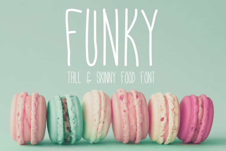 Funky Food Font